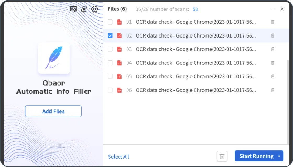 Auto Info Filler 软件截图
